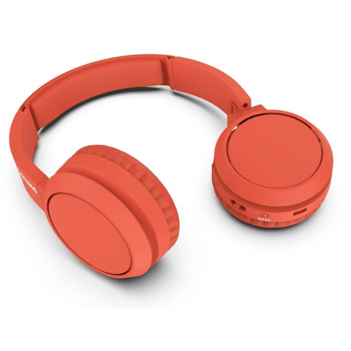 Auriculares + Microfono Philips TAH4205 Bluetooth Red | InfoChen