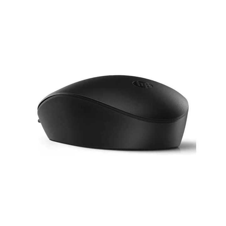 Raton HP 125 USB 1200DPI Optico Black | InfoChen Canarias