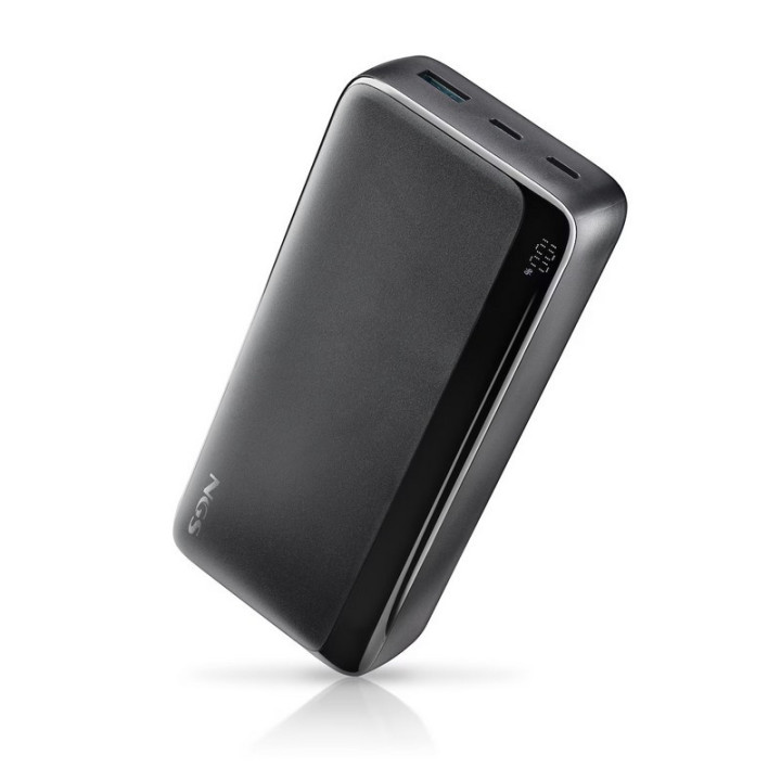 Powerbank Ngs QUIZ20 20000MAH 22.5W USB-A/usb-C LED Black |