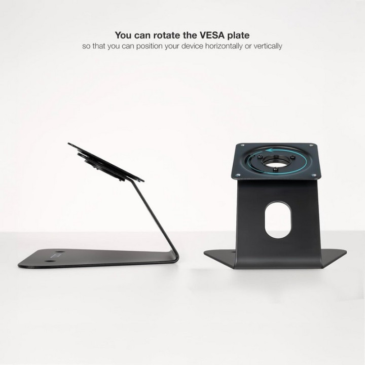 Soporte De Mesa Tooq TQATWM3401-B Para Marco Antirrobo | InfoChen