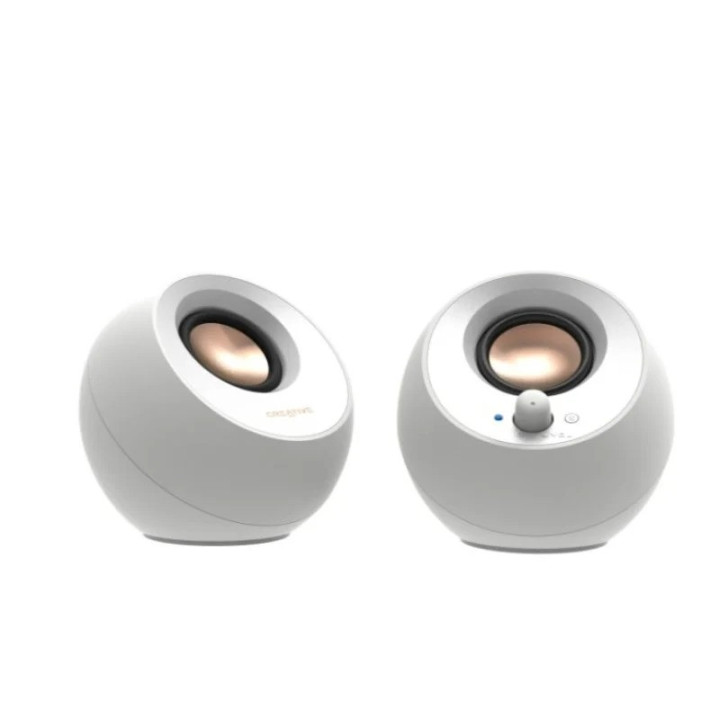 Altavoces Creative Pebble 2.0 V3 Bluetooth White | InfoChen