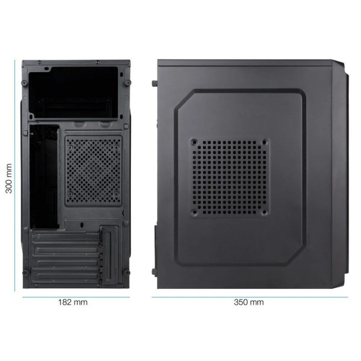 Caja Ordenador Tooq M-Atx USB 3.0 Black (( Sin Fuente )) |
