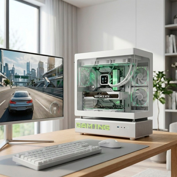 Ordenador Gaming N90 White RGB R7 9800X3D/32GB DDR5/SSD2TB