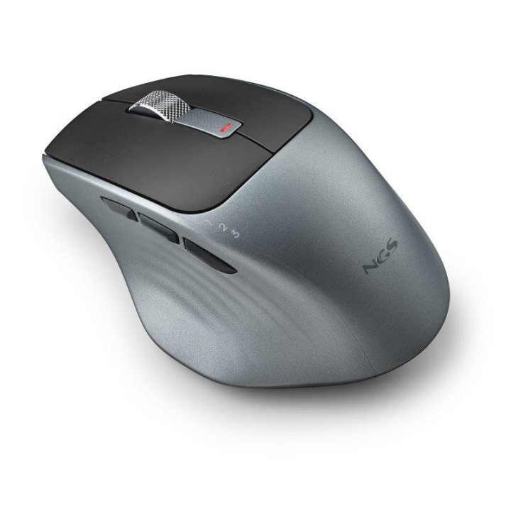 Raton Ngs Lush-Rb Ergonomico Wireless Recargable 1600 Dpi Black |