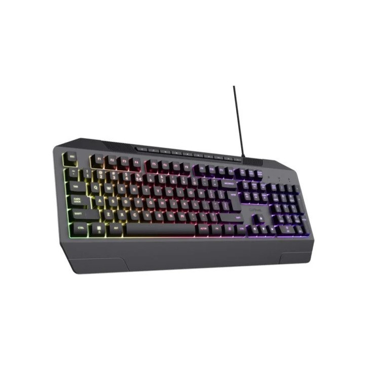 Teclado Trust Gaming Gxt 836 Evocx USB RGB | InfoChen Canarias