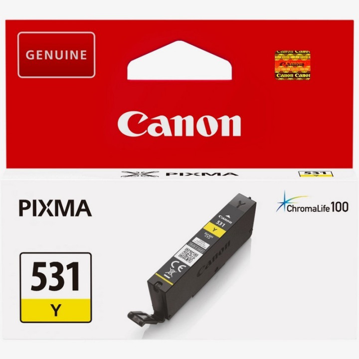 Tinta Canon CLI531 Yellow | InfoChen Canarias