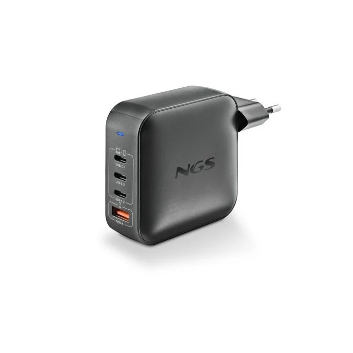 Cargador De Portátil Ngs Bud Gan 3XUSB-C/USB-A 165W Black |