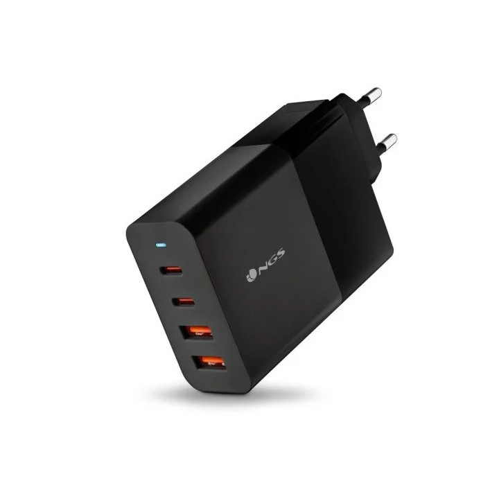 Cargador De Portátil Ngs Bud Gan 2XUSB-C/X2USB-A 100W Black |