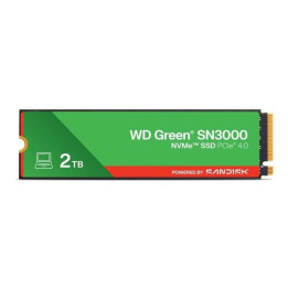 Disco Duro SSD Western Digital Green SN3000 2TB NVME M2 2280 Pcie