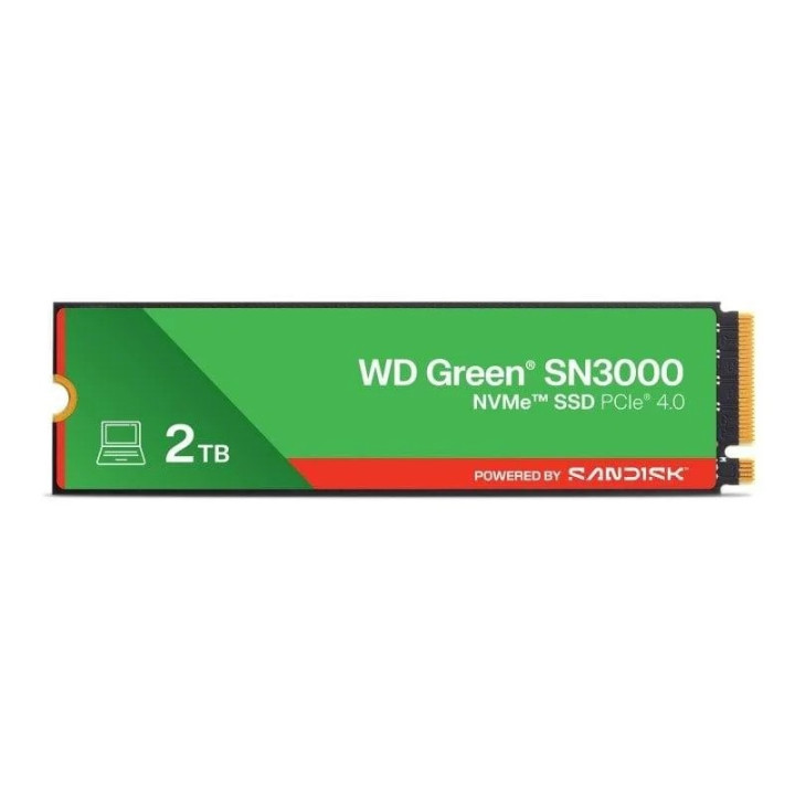 Disco Duro SSD Western Digital Green SN3000 2TB NVME M2 2280 Pcie