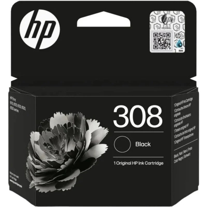 Tinta HP 308 Black | InfoChen Canarias
