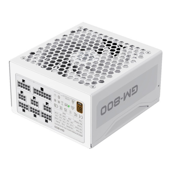 Fuente De Alimentacion Gm 800W Full Modular 80+ Bronze White |