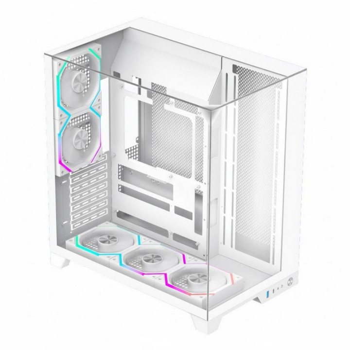 Caja Ordenador Gaming Infinity Pro White | InfoChen Canarias