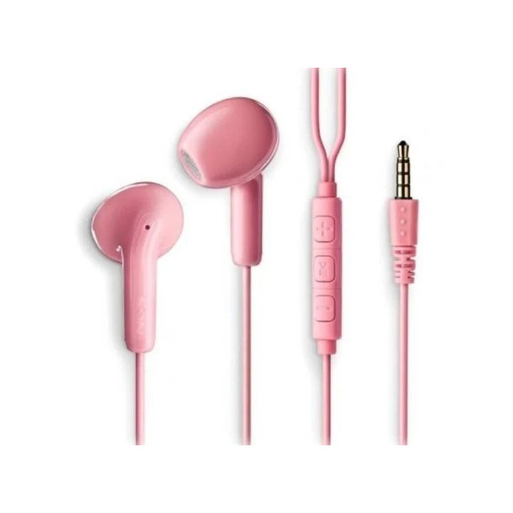 Auriculares + Microfono Ngs Drift In Ear Jack 3,5MM Pink |
