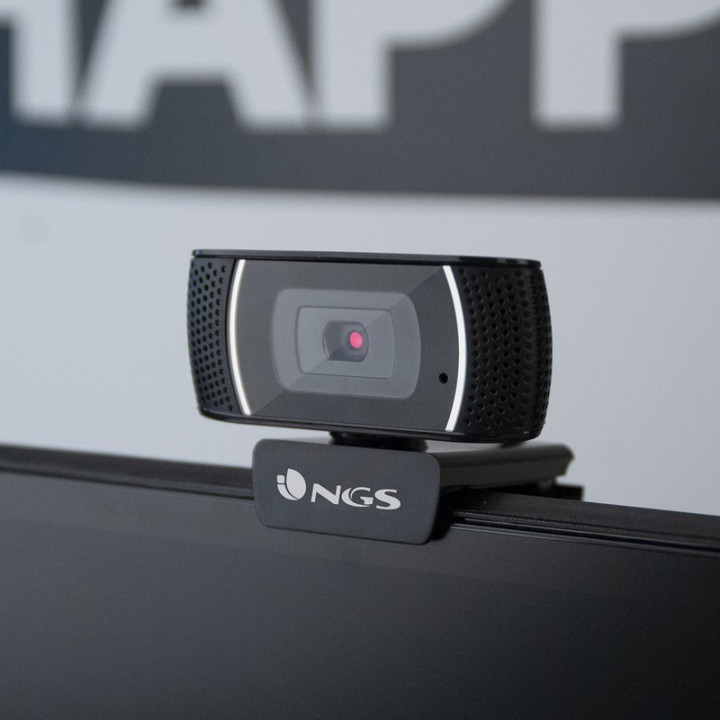 Webcam Ngs Xpress Cam 1080FHD USB 2.0 Black | InfoChen Canarias