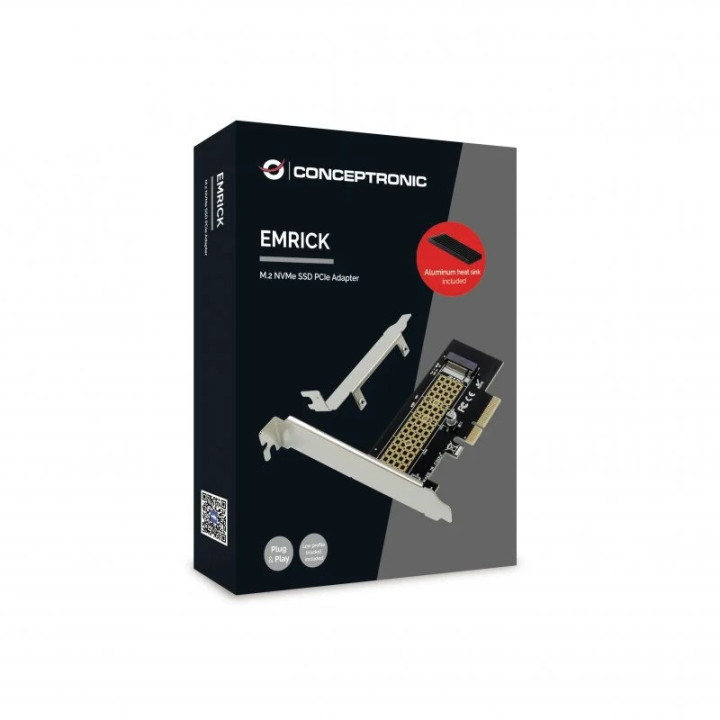 Tarjeta Conceptronic Pci-Ex A SSD M2 Perfil Bajo | InfoChen