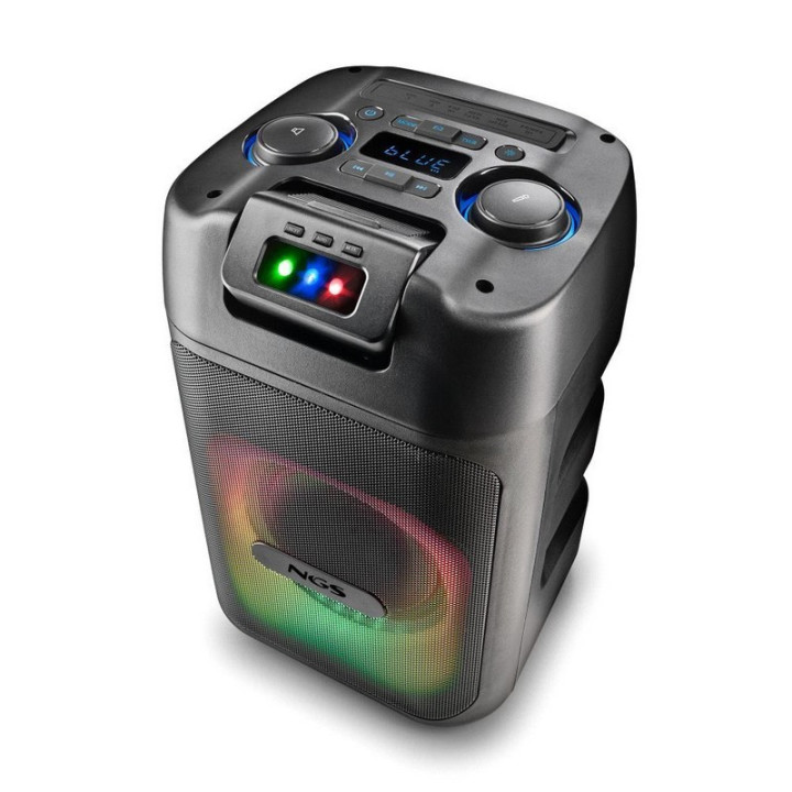 Altavoz Ngs Wild Club 80W RGB Usb/microsd/bluetooth/microfono/aux