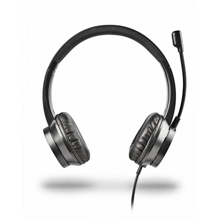 Auriculares + Microfono Ngs MSX11PRO Jack 3.5MM Black + Adaptador