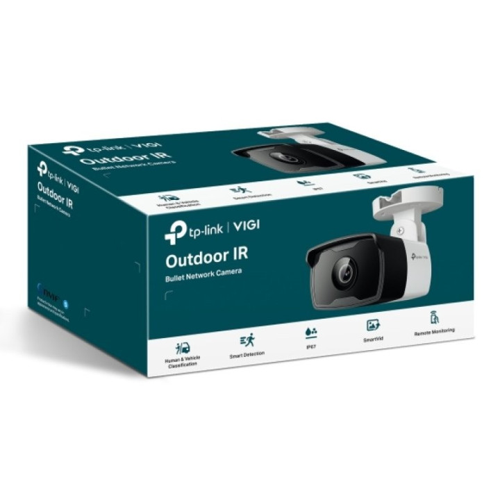 Cámara IP Tp-Link Vigi Bullet Exterior 3MP 2.8MM Ir 30M IP67 POE