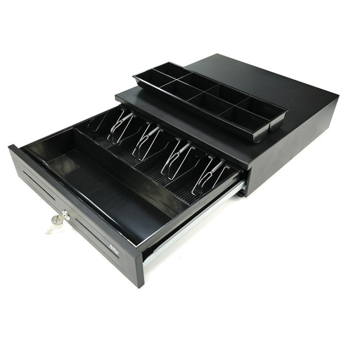 Cajon Portamonedas Avpos U285 41CM Acero Alta Resistencia Bandeja