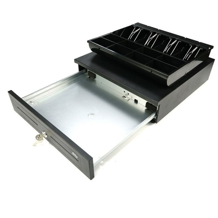 Cajon Portamonedas Avpos U285 41CM Acero Alta Resistencia Bandeja
