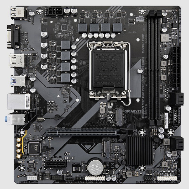 Placa Base Gigabyte B760M-E DDR5 Matx HDMI +dp + VGA | InfoChen