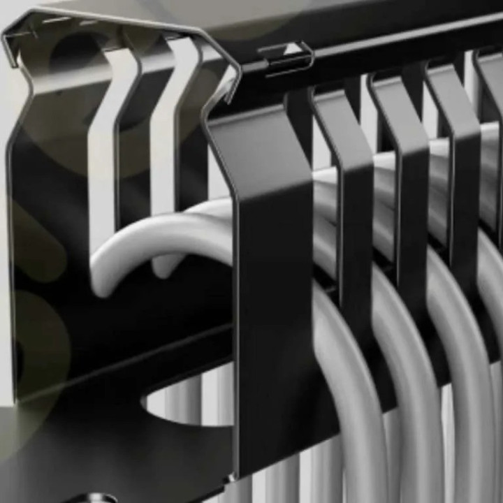 Organizador De Cable Rack 19 24 Ranuras Powergreen | InfoChen