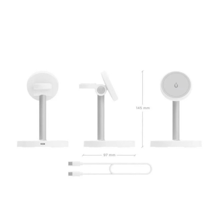 Base Cargador Aisens Smartphone/apple Watch/auriculares Wireless