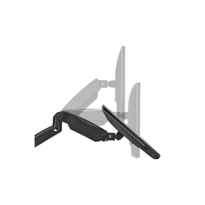 Soporte Pared Monitor Aisens 2 Brazos 17-32 9KG Black | InfoChen