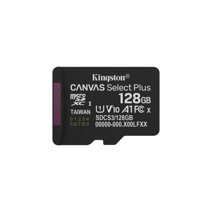 Memoria Micro Sd 128GB Kingston Xc C10 150MB/S + Adaptador Sd |