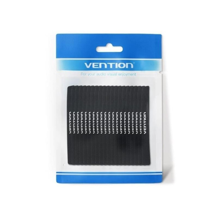 Tiras Organizadora Vention 11CM Black Pack 20UD | InfoChen