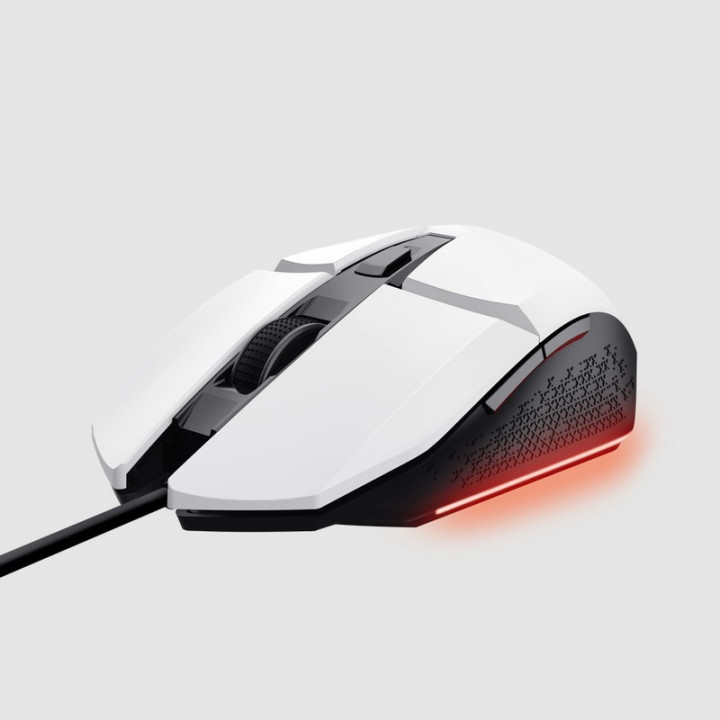 Teclado + Raton Trust Gxt 798W Gaming RGB USB White | InfoChen