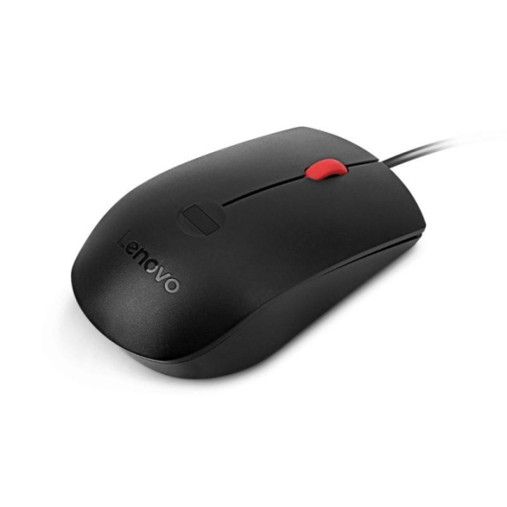 Raton Lenovo USB Huella Dactilar Black | InfoChen Canarias