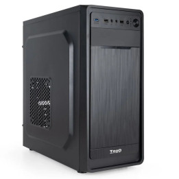 Caja Ordenador Tooq Atx USB 3.0 Black (( Sin Fuente )) | InfoChen