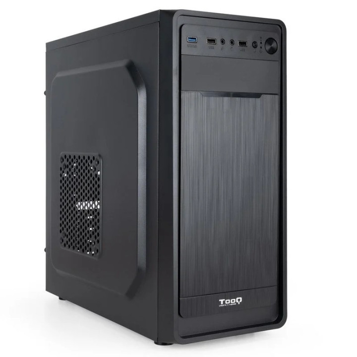 Caja Ordenador Tooq Atx USB 3.0 Black (( Sin Fuente )) | InfoChen