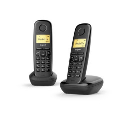 Teléfono Gigaset A170 Black Duo | InfoChen Canarias