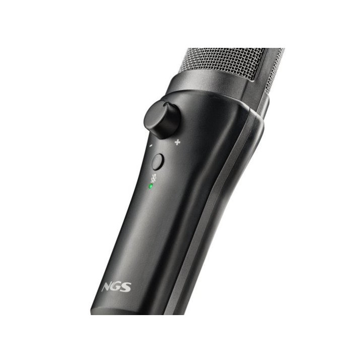 Microfono Ngs MS120USB USB Tripode Black | InfoChen Canarias