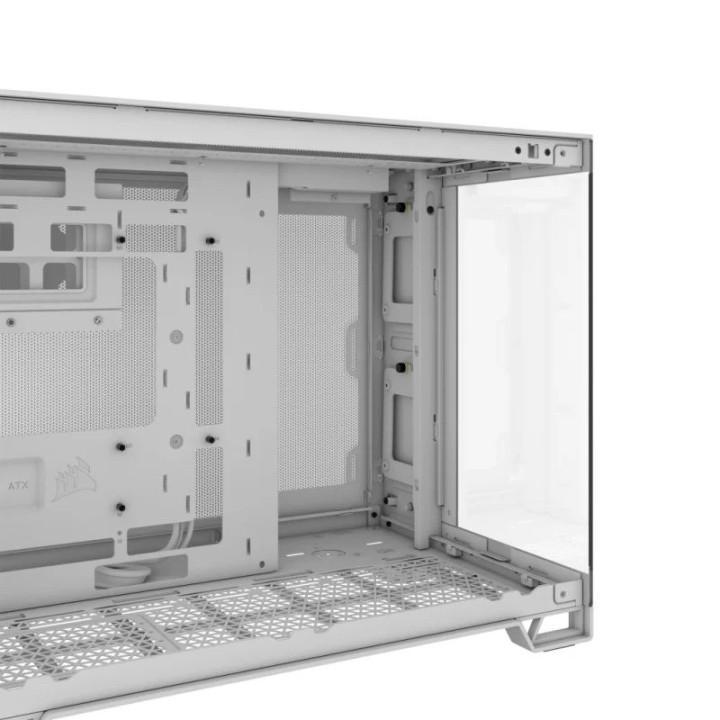 Caja Ordenador Gaming Corsair 2500X Cristal Templado White |