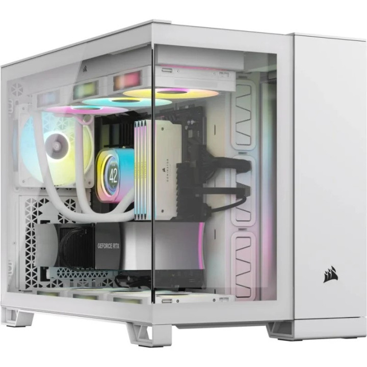 Caja Ordenador Gaming Corsair 2500X Cristal Templado White |