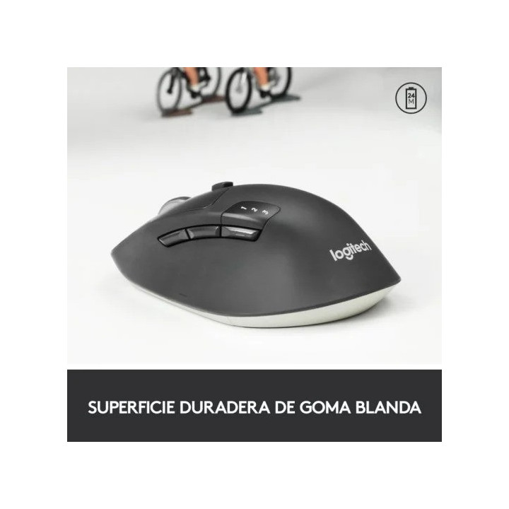 Raton Logitech Triathlon M720 Wireless Bluetooth 1000DPI Black |