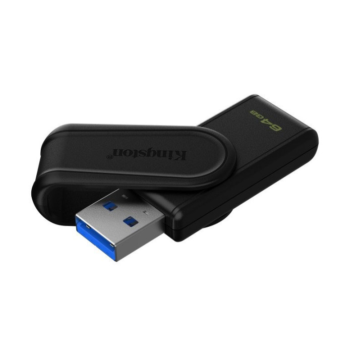 Pen Drive 64GB Kingston Exodia S USB 3.2 Black | InfoChen