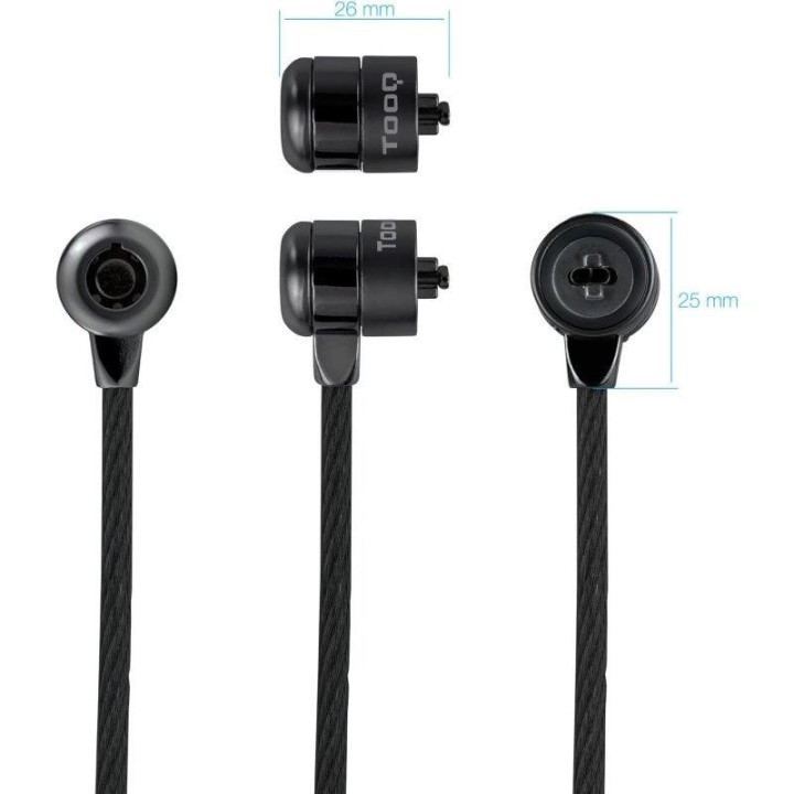 Cable Seguridad Tooq Portátil Con Llave 1.5M | InfoChen Canarias