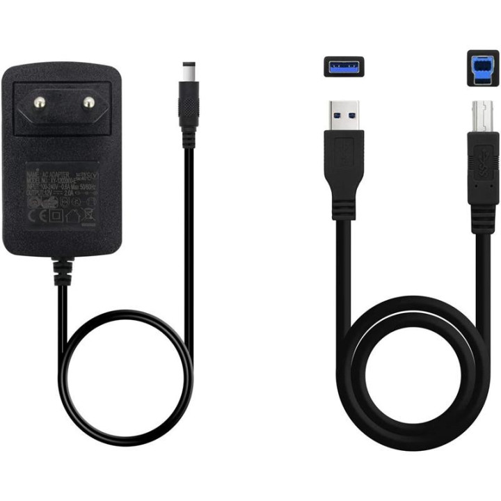 Dock HDD Tooq 3.5/2.5 Sata Clone Otb USB 3.0 Black/white |