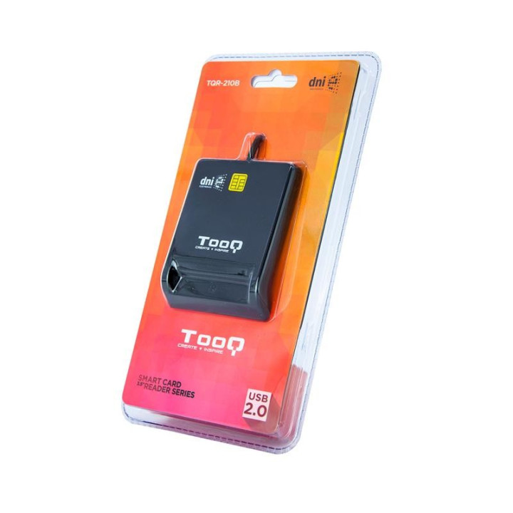 Lector De Tarjetas Dnie Tooq TQR-210 Dni USB Black | InfoChen