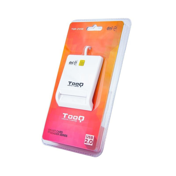 Lector De Tarjetas Dnie Tooq TQR-210 Dni USB White | InfoChen