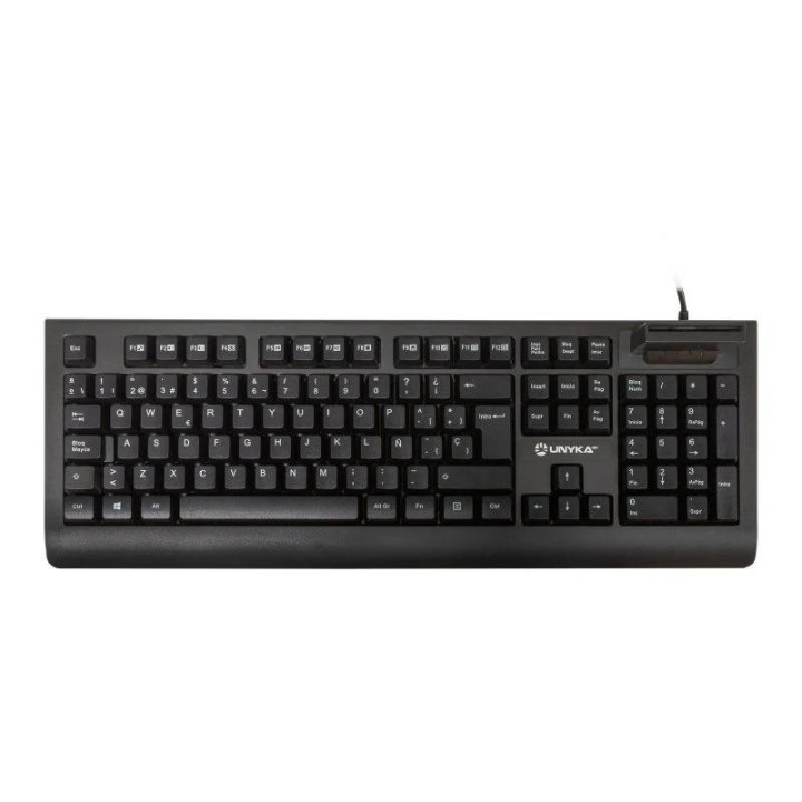 Teclado + Lector Unyka KB918 Lector Inteligente Tipo Pc/sc 2.0