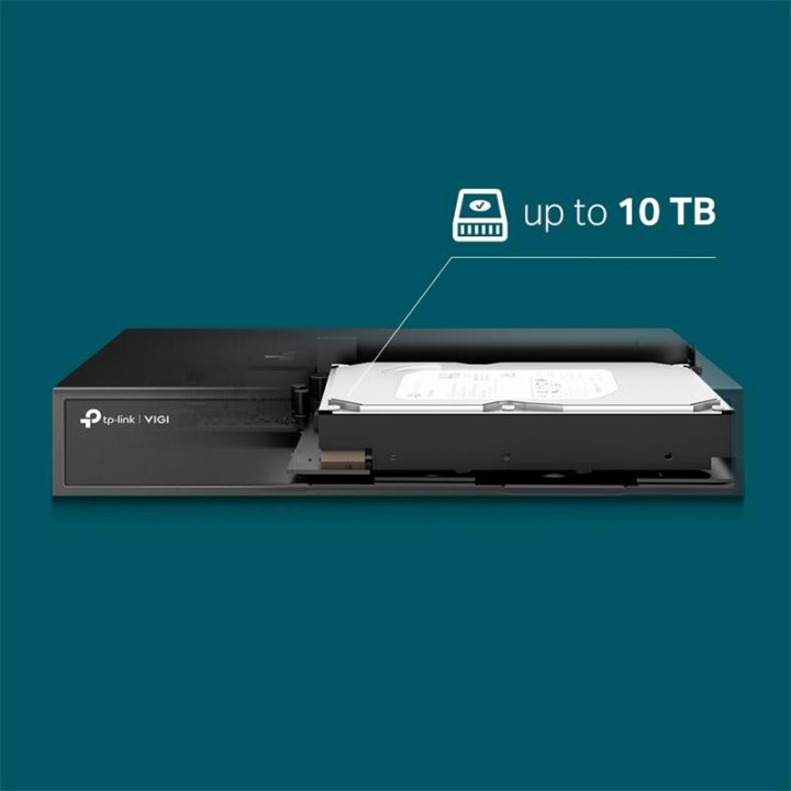 Grabador IP Nvr Tp-Link Vigi 8 Ch IP 1HDD H265+ | InfoChen