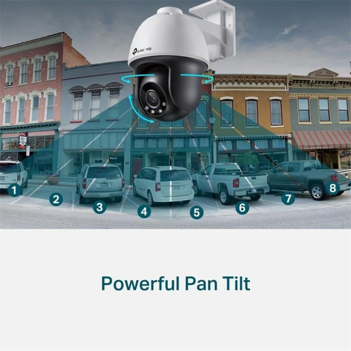 Cámara IP Tp-Link Vigi Pt 4MP 4MM Ir 30M IP66 POE | InfoChen