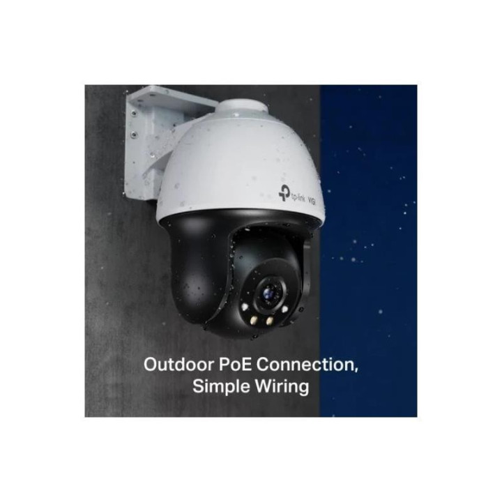 Cámara IP Tp-Link Vigi Pt Exterior 4MP 4MM Ir 30M POE | InfoChen