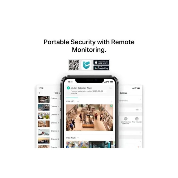 Cámara IP Tp-Link Vigi Pt Exterior 4MP 4MM Ir 30M POE | InfoChen